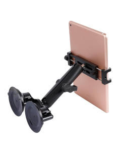 Soporte de Tableta Aluminio Doble Ventosa TS-10A 4.7-15"