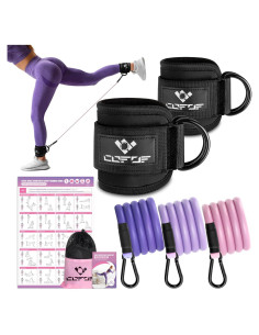 Bandas de Resistencia para Tobillos COFOF - 3 Niveles de Tensión