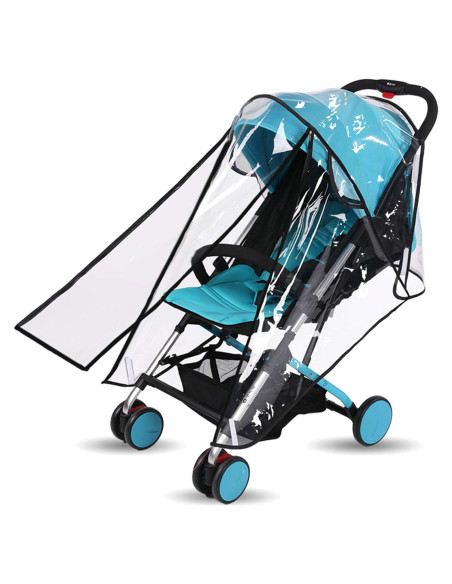 Cubierta de Lluvia para Cochecito de Bebé EVA Universal