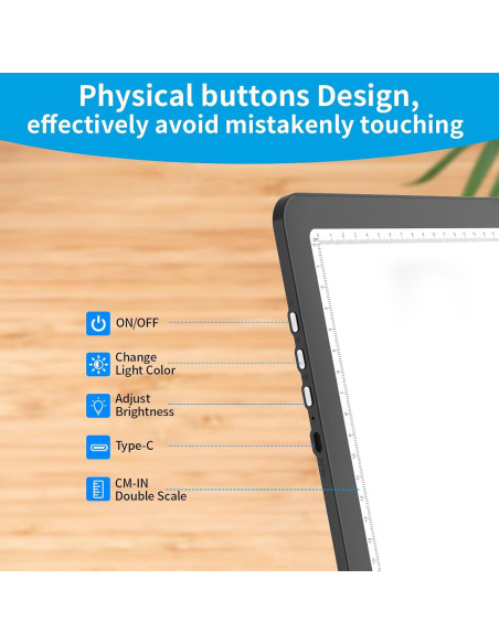 Almohadilla de Luz A3 Phylosal con 3 Modos y 6 Brillos