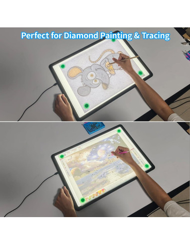Almohadilla de Luz A3 Phylosal con 3 Modos y 6 Brillos