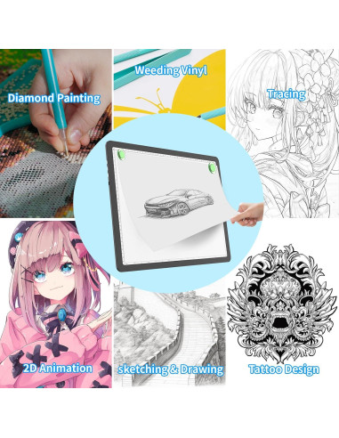 Almohadilla de Luz A3 Phylosal con 3 Modos y 6 Brillos