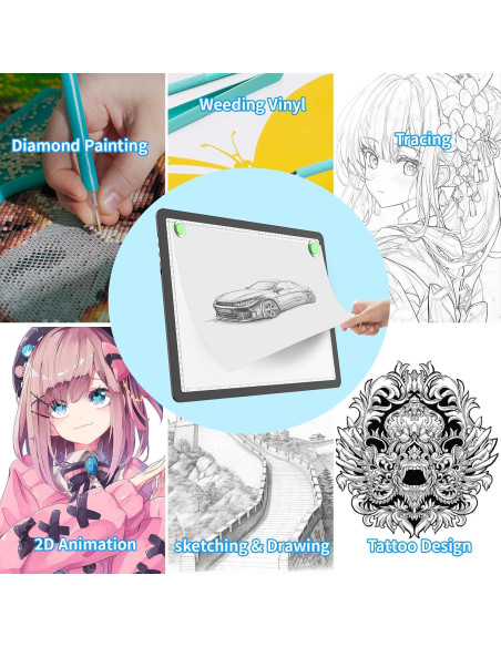 Almohadilla de Luz A3 Phylosal con 3 Modos y 6 Brillos