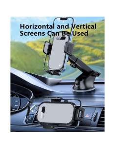 Soporte para Teléfono KOBBRAN Universal para Auto Negro 2