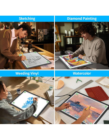 Almohadilla de Luz A3 Phylosal con 3 Modos y 6 Brillos