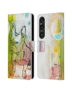 Funda de cuero Sony Xperia 1 VI 5G Wyanne Attitude