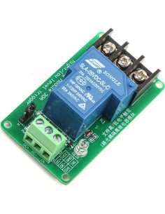 Módulo de Relé 5V 30A HiLetgo Aislación Optoacoplador 2 Pcs 2