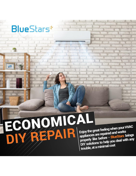 Capacitor Redondo Doble Función 70+7.5 MFD BlueStars - Paquete de 2