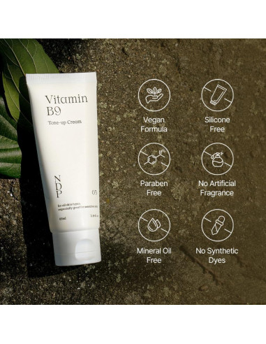 Crema Primer Facial NDP Vitamina B9 65ml - Hidratante y Tonificante