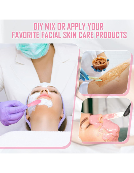 10 Espátulas Plásticas Cosméticas Yuxung para Cuidado Facial