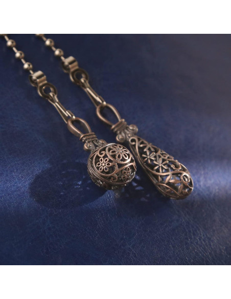 Cadena de Tirar para Ventilador de Techo Dotlite Retro 35 cm Bronce 2Pack