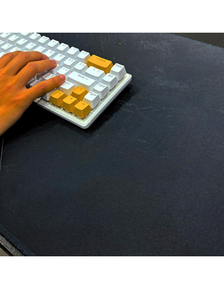 Alfombrilla de Ratón InfoMat Black Stone 90x40 cm Antideslizante