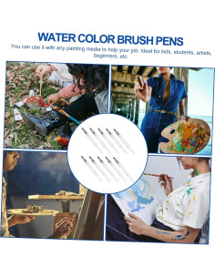 Marcadores de Acuarela EXCEART 30 Pcs con Puntas de Pincel 2