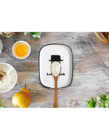 Soporte para Cucharas de Cerámica Bttwkco Vamos a Cocinar