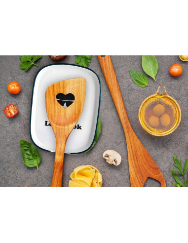 Soporte para Cucharas de Cerámica Bttwkco Vamos a Cocinar