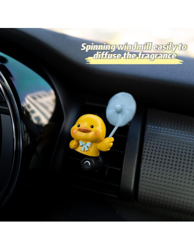 Difusor de Aroma para Auto ADR Pato con Recarga y Clip