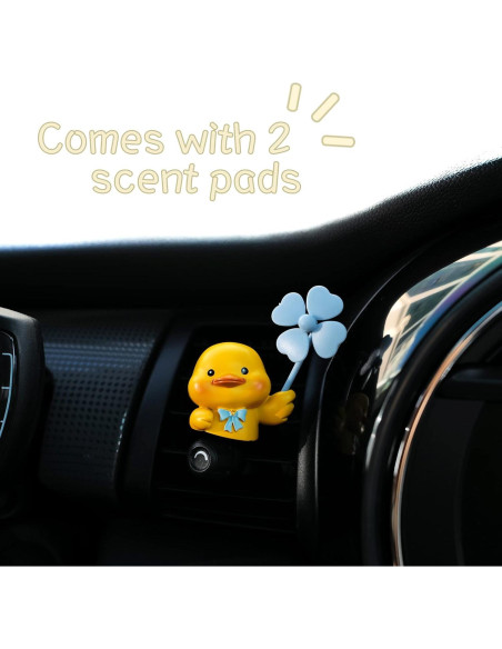 Difusor de Aroma para Auto ADR Pato con Recarga y Clip Difusor de Aroma para Auto ADR Pato con Recarga y Clip