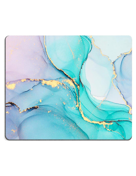 Alfombrilla de Ratón Armanza Mármol Azul Cian 24.1x20.1 cm