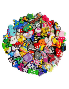 Encantos para Zapatos Perforados 35 Pcs - Accesorios Divertidos