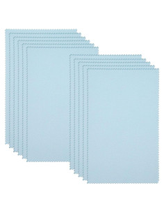 Paños de Limpieza de Joyería Sunmns 10 Piezas 12.5x20 cm