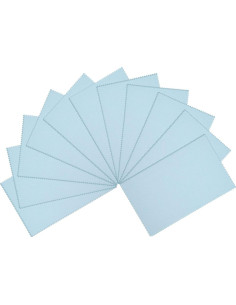 Paños de Limpieza de Joyería Sunmns 10 Piezas 12.5x20 cm 2