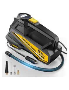 Compresor de Aire Portátil FLYKID C3012 150 PSI con Manómetro LCD