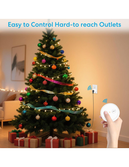 Adaptador de Enchufe Inalámbrico LoraTap con Control Remoto 10A