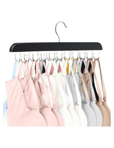 Perchero Plegable de Madera Resovo para 20 Camisetas