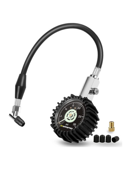 Manómetro de presión ATsafepro 30 PSI analógico 2.5"