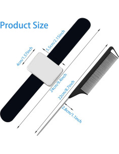 Muñequera Magnética para Alfileres Dolstar con 3 Peines Inoxidable 2