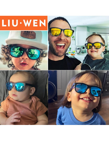Gafas de Sol Polarizadas LIU-WEN para Bebés 0-24 Meses