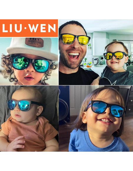 Gafas de Sol Polarizadas LIU-WEN para Bebés 0-24 Meses