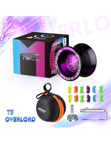 Yoyo Profesional YOSTAR T5 Plus No Responsivo con Accesorios