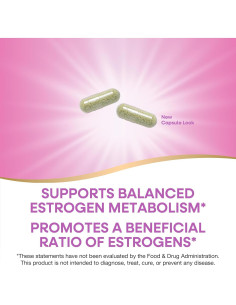 Suplemento DIM-Plus Nature's Way 60 Cápsulas Veganas 2