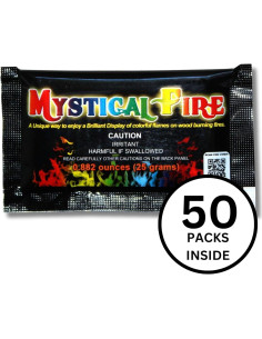Paquete de 50 Paquetes de Fuego Mágico Mystical Fire 2