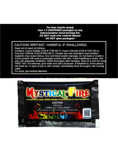 Paquete de 50 Paquetes de Fuego Mágico Mystical Fire