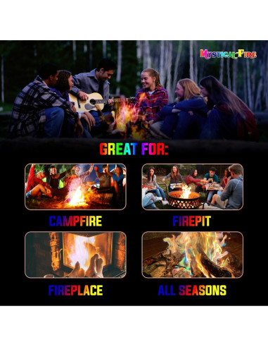 Paquete de 50 Paquetes de Fuego Mágico Mystical Fire