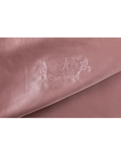 Funda de Almohada 100% Seda de Morera CANNONG Reina Marrón 2