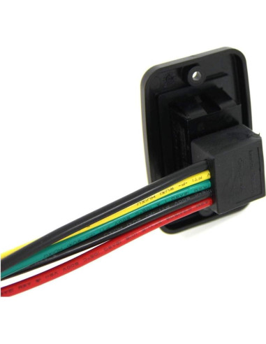 Ensamblaje de Interruptor Eléctrico Lippert 117460 - Negro - 5 Terminales