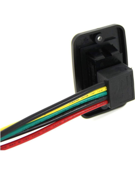 Ensamblaje de Interruptor Eléctrico Lippert 117460 - Negro - 5 Terminales