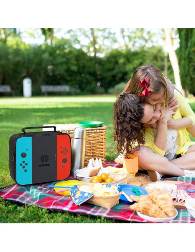 Bolsa de Almuerzo Luatdmx Juego-01 Impermeable Aislante 25x6.5x21cm