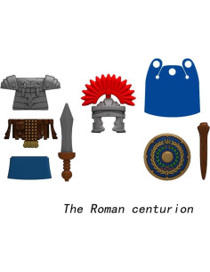 Paquete de Armas Medievales EnuoChbuild - 31 Piezas ABS 2