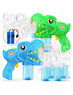 Pistola de Burbujas Automática Yunaking 2 Paquetes 13 Hoyos