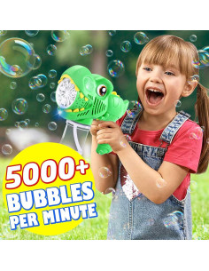 Pistola de Burbujas Automática Yunaking 2 Paquetes 13 Hoyos 2