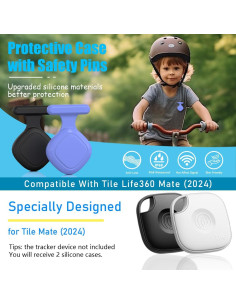 Funda de Silicona LAKSDIURT para Tile Mate 2024 - Impermeable 2