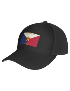 Gorra ajustable bandera Palo Pinto Texas 100% algodón unisex