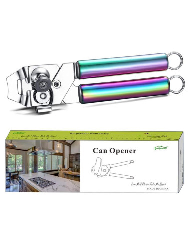 Abrelatas Manual Berglander de Acero Inoxidable Arcoíris