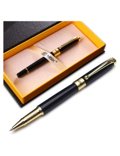 Bolígrafos HSK de lujo con recarga negra 0.5mm - Set regalo