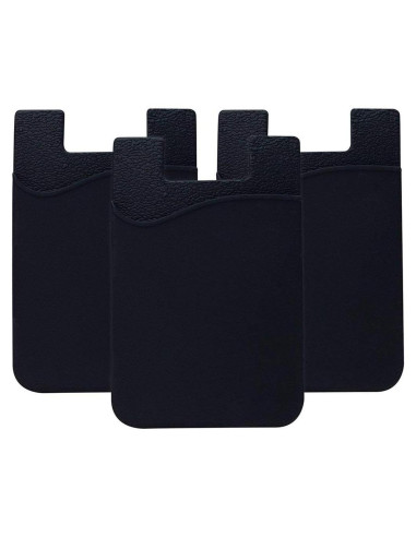 Billetera Adherible AgentWhite para Smartphone Negro