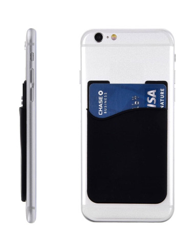 Billetera Adherible AgentWhite para Smartphone Negro